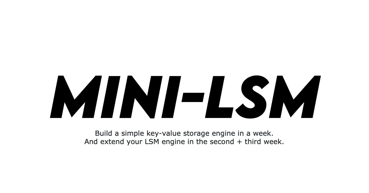 My learn about minilsm